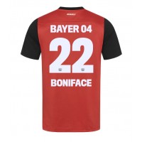 Moški Nogometni dresi Bayer Leverkusen Victor Boniface #22 Domači 2024-25 Kratek Rokav